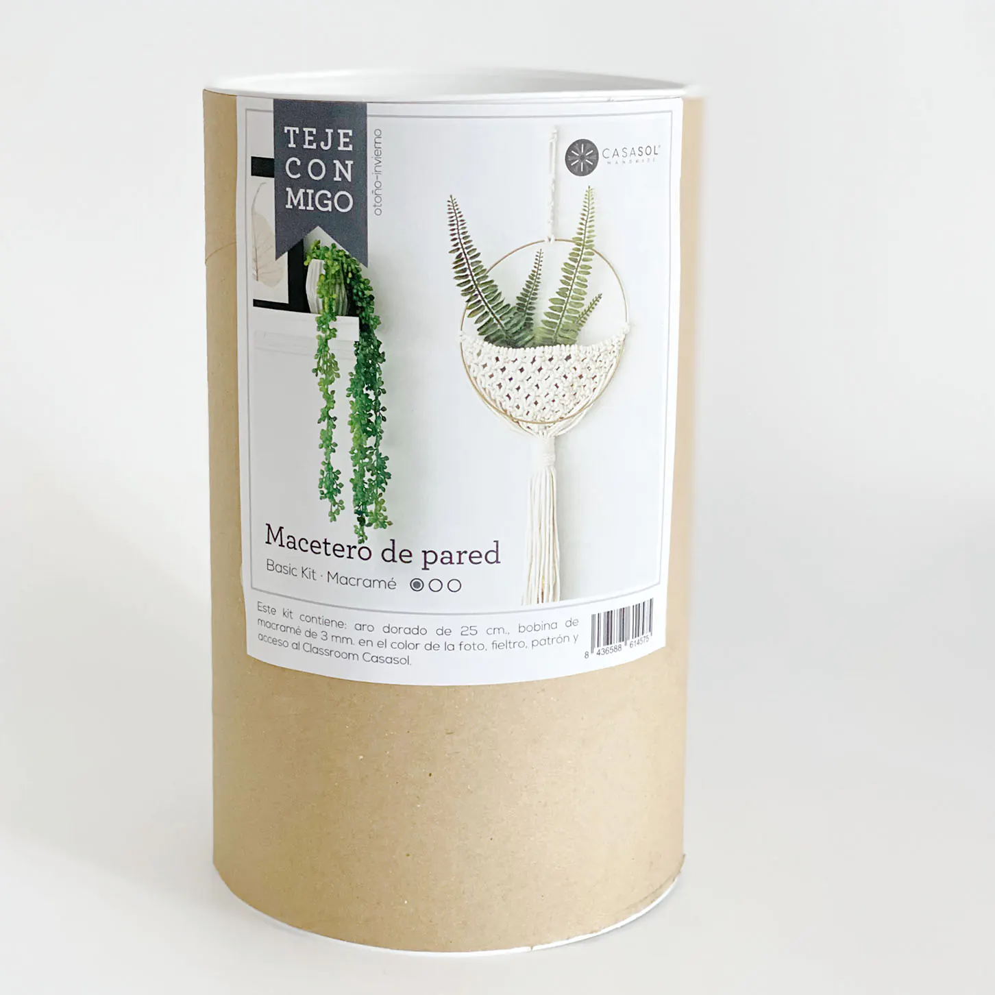 Kit Teje Conmigo Macetero de Pared - Imagen 2