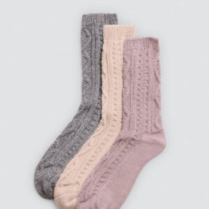 calcetines mujer extra suaves textura jersey