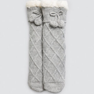 Calcetines borreguito antideslizantes