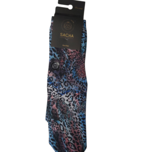 Calcetines Sacha Lurex Leopardo
