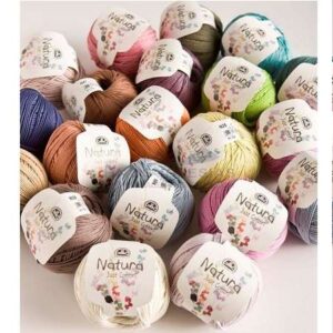 “Ovillo DMC Natura Just Cotton hilo 100% algodón peinado”