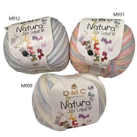 “Paleta de colores hilo DMC Natura Just Cotton”