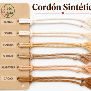cordón sintético handmade