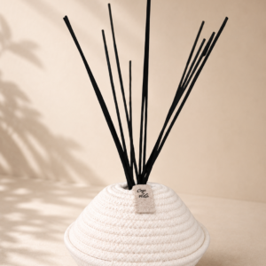 Porta ambientador mikado hecho a mano